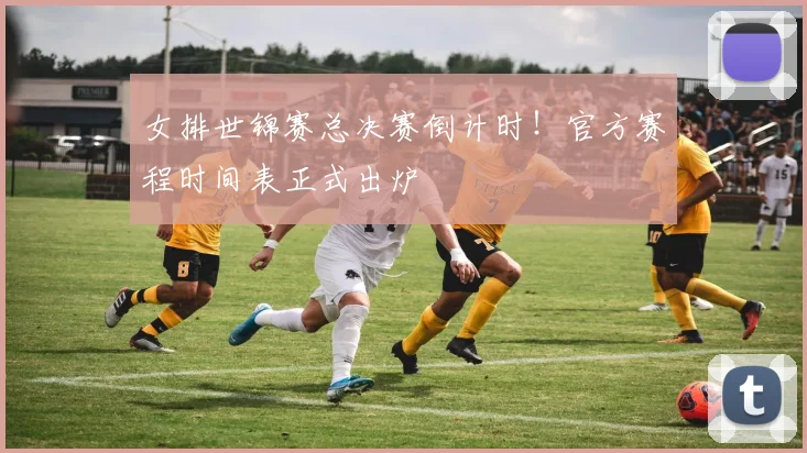 女排世锦赛总决赛倒计时！官方赛程时间表正式出炉